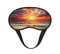 Cloudy Sunset Sky Sleep Mask for Side Sleeper, Blackout Sleeping Eye Mask, Soft Breathable Eye Cover for Women Men Travel Eyeshade, Relaxing Zero Pressure Night Blindfold