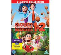 Cloudy With A Chance Of Meatballs 1-2 [DVD]