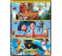 Cloudy With a Chance of Meatballs / Open Season / Surf's Up [DVD] [2010]