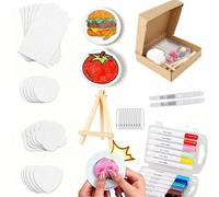 CloudYida Magic Puffy Paint Kit, Magic Puffy Paint, Magic Foam Texture Painting Kit, Magic 3D Foam Texture Painting Kit, DIY Bubble Drawing Pens Art Supplies for Kids Crafts and DIY Drawing Projects