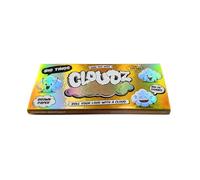 Cloudz Brown Wide King Size Rolling Papers with Tips & Magnetic Closure - 3 Booklets