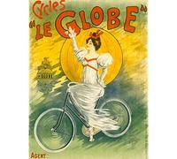Clouet George Hetley Cycles Bicycle Vintage Advert Large Print Poster Wall Art Decor Picture
