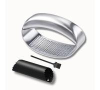 CLOVE Premium 18/8 Stainless Steel Garlic Crusher Press Rocker with Peeler