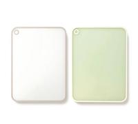 Clove Premium Plastic Chopping Boards for Kitchens, 40X30 Large Thick Cutting Boards Non-Slip BPA-Free Dishwasher Safe with Juice Grooves, Non Porous Surface Meat Chopping Board (White+Green, L)