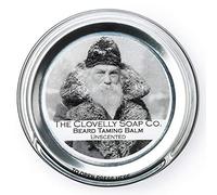 Clovelly Soap Co Natural Handmade Beard Balm Scent Free 65g Tin