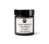 Clovelly Soap Co Natural Handmade Dog Nose, Paw & Skin Balm for all Breeds 30g Jar Lavender