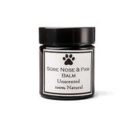 Clovelly Soap Co Natural Handmade Dog Nose, Paw & Skin Balm for all Breeds 30g Jar Scent Free
