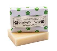 Clovelly Soap Co Natural Handmade Mucky Pup Dog Shampoo Soap Bar for all Breeds & Coat Type 100g