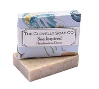 Clovelly Soap Co Natural Handmade Tea Tree Peppermint & Eucalyptus Soap Bar for all Skin Types 100g