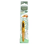 Clover 1025 Soft Touch Steel Crochet Hook: 0.75mm, Other, Multicoloured, packaging may vary