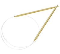 Clover 29'' (74cm) x 4.5mm Circular Bamboo Knitting Needles