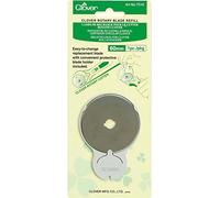 clover 7510 Rotary Blade Refill Pack: 60mm x 1, steel, Silver, x1