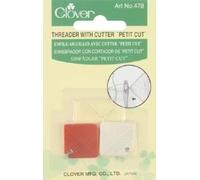 clover Threader with Cutter Petit Cut, 1,White