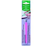 Clover 1226 Amour Steel Crochet Hook No. 12, 0.60mm by Clover