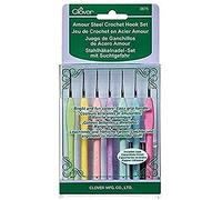 Clover Hook Set, Metal, Green/Yellow/Purple, 1