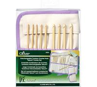 Clover Bamboo Interchangeable Tunisian Crochet Hook Set-Takumi