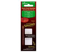 Clover Black Gold Needles - Quilting Assorted