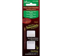 Clover Black Gold Quilting Needles-Size 9 6/Pkg