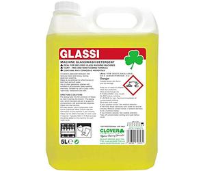 Clover Chemicals 328 Glassi Machine Glasswash Detergent, 5 L
