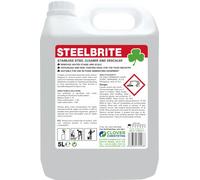 Clover Chemicals 519 Steelbrite Stainless Steel Cleaner & Descaler, 5 L
