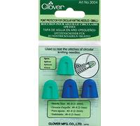 Clover Circular Knitting Needles Point Protectors Sm, Multi-Colour, Small