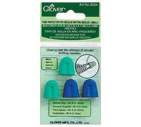Clover Circular Knitting Needles Point Protectors Sm, Multi-Colour, 1