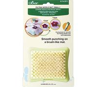Clover Felting Needle Mat Small, polypropylene, Green/Yellow, 1