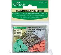 clover Flower Head Pins (Box), Alloy Steel, Multicoloured, 1