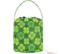 Clover Green Crochet Storage