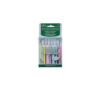 Clover Hook Set, Metal, Green/Yellow/Purple, 1