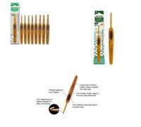 clover Soft Touch Crochet Hook ,Orange, 2.00mm, 2mm
