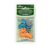 Clover Knitting Accessories Jumbo Locking Stitch Markers