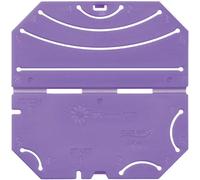 Clover Kanzashi Flower Maker (Gathered Petal/Large), Purple