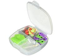 Clover Knitting Accessory Set for Socks, Multi-Colour, 7.5 x 7.5 x 2.5 cm