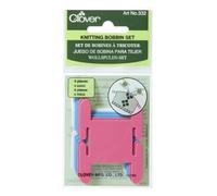clover Knitting Bobbin Set, 1, Pink