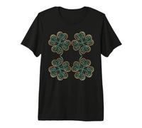 Clover Knotwork Viking Norse St Paddy's Celtic Shamrock Premium T-Shirt