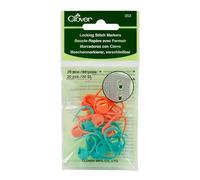 Clover Locking Stitch Marker, Other, Multicoloured, 2.96 x 8.45 x 14.82 cm