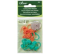 Clover Locking Stitch Marker, Other, Multicoloured, 2.96 x 8.45 x 14.82 cm
