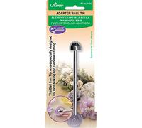 Clover Mini Iron Adapter Tip: Ball, Steel, Multicolor, 1