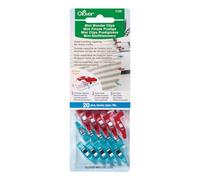 Clover Mini Wonder Clips(20pcs), Multi-Colour, 19 x 1.2 x 8 cm