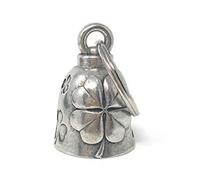 Clover Motorcycle Biker Bell Accessory or Key Chain for Luck