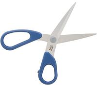 Clover Patchwork Scissors, Steel, Silver/Blue, 1