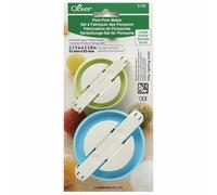Clover Pom Pom Maker - Extra Small - Small - Large - Extra Large - Sets of 2/3/4