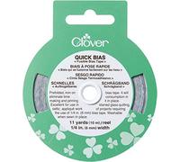 clover Quick Bias Tape: 6mm x 10m: Silver, 6