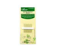 Clover Mfg Quilting Needles No. 12, Silver