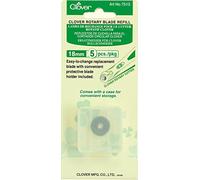 Clover Rotary Blade Refill Pack x 5, steel, Silver, 18mm x5