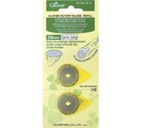 clover Rotary Blade Refill Pack: 28mm x 2, x2, Silver