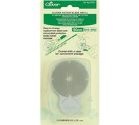 Clover Rotary Blade Refill Pack: 60mm x 5, Steel, Silver, 5
