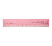 Clover Ruler 12" Add-A-Quarter PlusPk, Pink