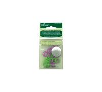 Clover Soft Stitch Ring Markers, Other, Multicoloured, 2.4 x 8.52 x 14.62 cm